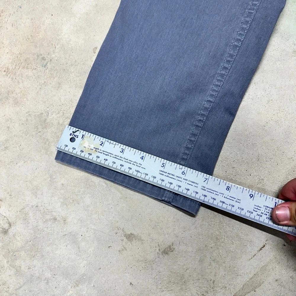 Oakley Slim Fit Pants Mens 31x32 Gray Cotton Blend Casual Chinos Trousers